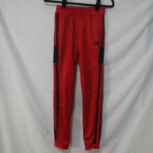 LUX - X Performance  | medium (12/14) | Red Sport Pants | Black Stripes | NWOT